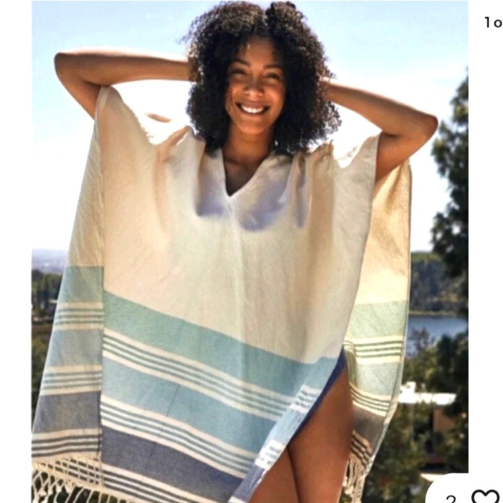 Tribe Alive Striped Caftan